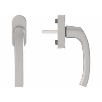 Okenná kľučka Hoppe Flensburg Secustic + VarioFit, oceľ F9, 7/32-42mm