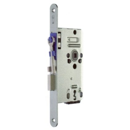Zámok s tichým uzáverom, ES22, BB FR 55/72/20 8LS KL2, strieborný/ľavý