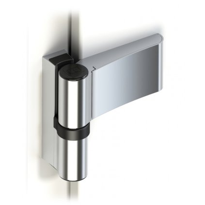 Dverový záves AXL 19 (polodrážka 16 - 22 mm) RAL8019 hnedá