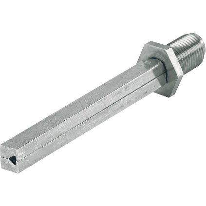 Profilovaný štvorhran FDW 8/80 mm  so závitom pre guľu M12X1,25