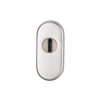 Bezpečnostná rozeta Blaugelb ZS6695 oválna - oceľ F9