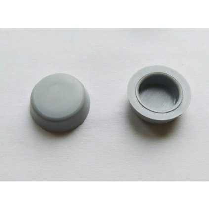 Skrutkovací uzáver na parapety - sivý