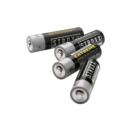 Alkalické batérie AA LR6 STROXX - 4 ks v blistri