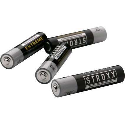 Alkalické batérie AAA - LR03 STROXX - 4 ks v blistri