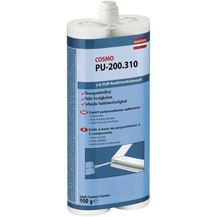 Cosmo 2-K-PUR lepidlo 900 g, béžová farba, PU-200.310 rýchloschnúce