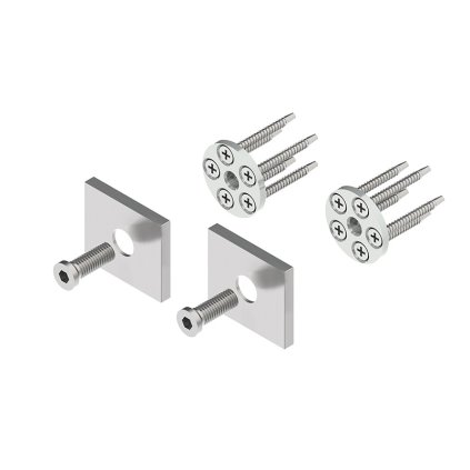 Upevňovacia súprava pre jednostranné madlá typ Q pre PVC