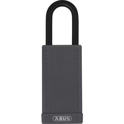 Visiaci zámok vo farbe 74LB/40 sivý