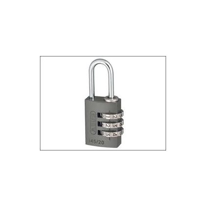 Kódový visiaci zámok 724/30C Titanium