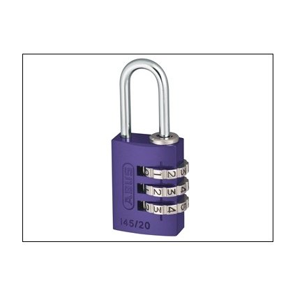 Kódový visiaci zámok 724/30C Fialová