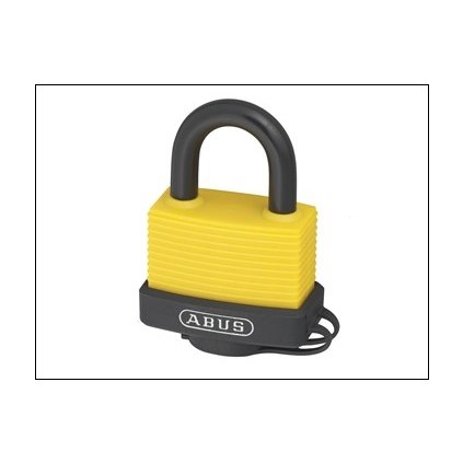 Visiaci zámok 717AL/45 žltý