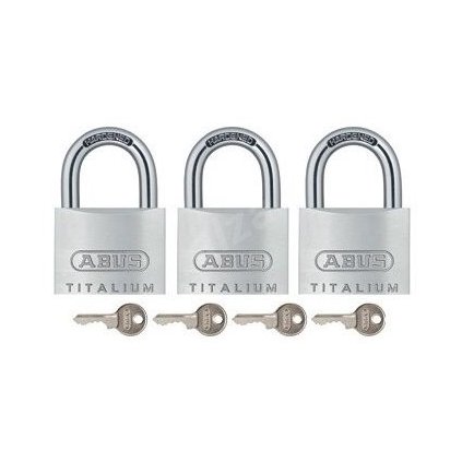 Visiaci zámok 726TI/40Triples - jednotná sada na blistri