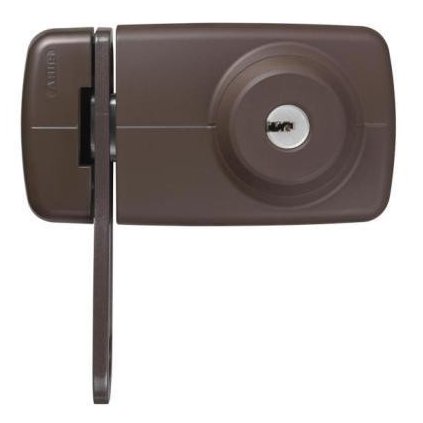 Prídavný zámok dverí 7035 B hnedý