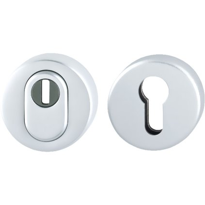 Sada roziet s krytom F1 strieborná, dvere 67-72mm