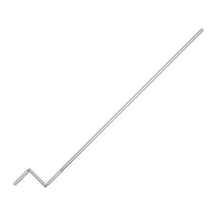 Odnímateľné tiahlo s kľukou a spojkou, 1400 mm, EV1 strieborná