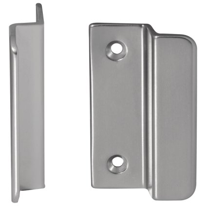 Balkónové madlo, hliníkové, oceľový vzhľad F9