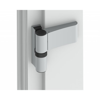 Dverový záves AXL 19 (polodrážka 16 - 22 mm) INOX (nerezová oceľ)