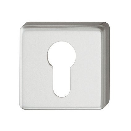 Rozeta štvorcová vnútorná, brúsená Nerez