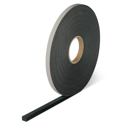 Penová tesniaca páska TN117 s krycou fóliou, 3×9 mm biela, kotúč 20 m