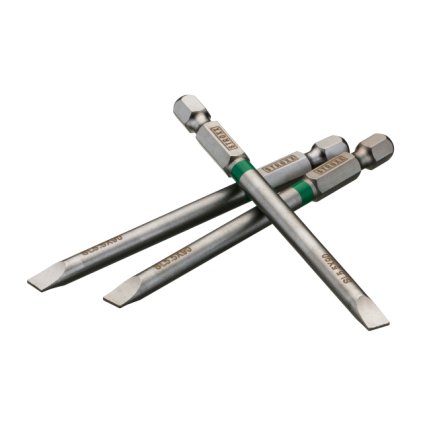 Sada plochých bitov 1/4" 90mm, 5,5mm -3ks