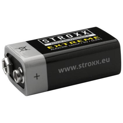 Alkalická batéria 9V, 1ks v blistri