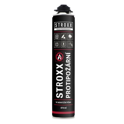 STROXX B1 ohňovzdorná PUR pena, 870 ml