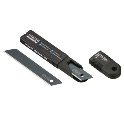 Náhradné čepele STROXX 18 mm - čierne, sada 10 ks