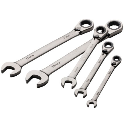 Sada račňových kľúčov - 5 ks (8,10,13,17,19)