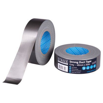 STROXX Duct Tape univerzálna strieborná lepiaca páska 48 mm×50m