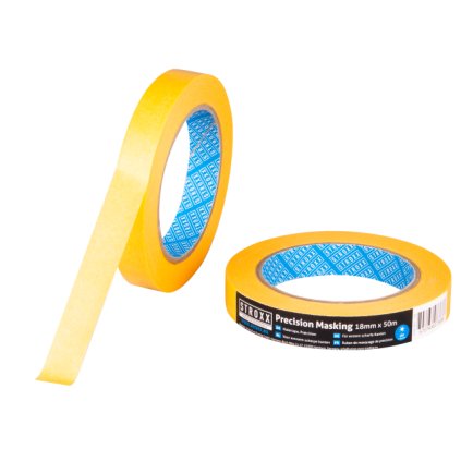 Maskovacia páska na ostré a presné hrany STROXX gold 18 mm×50 m