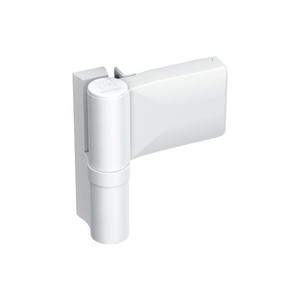 Dverový záves Hahn KT-N 6R (22-27 mm) RAL 9016 biely