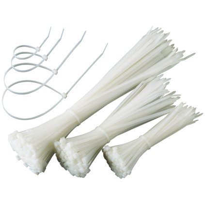 Káblové pásky STROXX transparentné 3,6 x 150 mm sada 100 ks