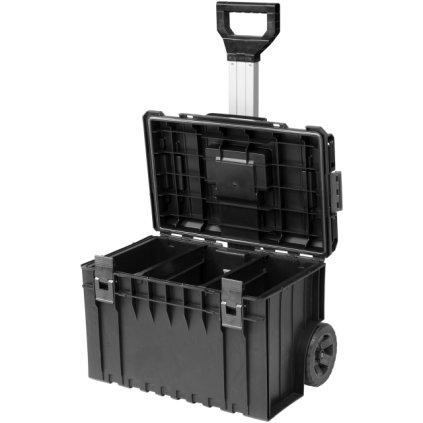 Mobilný kufor na náradie 600 x 460 x 765 mm, 50 litrov, max. 50 kg
