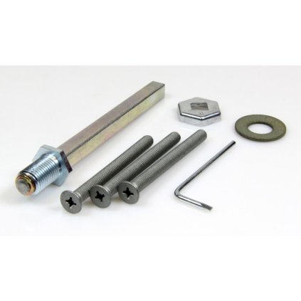 Upevňovacia súprava guľa/kľučka, 72-77 mm, rýchloupínací štvorhran