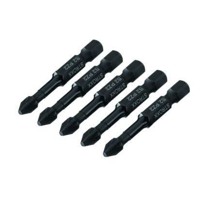 Sada bitov PZ2 1/4" x 50 mm farebná - balenie po 5 ks