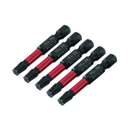Sada bitov TX30 1/4" x 50 mm farebná - balenie 5 kusov