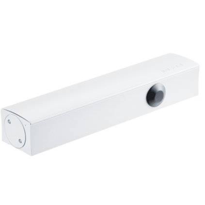 Dverový zatvárač GEZE TS 5000, bez klznej lišty, biely RAL9016