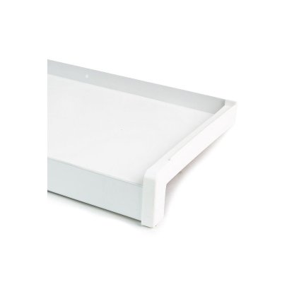 Vonkajšie hliníkové extrudované parapety - biele RAL9016