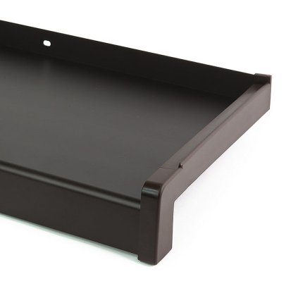 Vonkajšie hliníkové extrudované parapety - tmavý bronz
