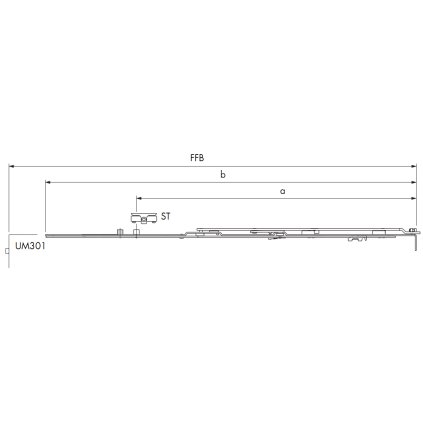 Ľavé nožnice LB332