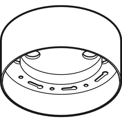 Montážna objímka pre omietku typ 143 A