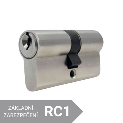 Cylindrická vložka ROTO S6, nikel, 3 kľúče