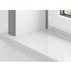 Vnútorný plastový parapet LD 36 sivý mramor lesklý
