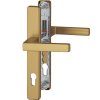 Štítové kovanie kľučka/kľučka Hoppe Austin 36mm doska F4 bronz /8mm,PZ92/ dvere 67-72mm