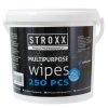 Antibakteriálne čistiace obrúsky STROXX biele 250 ks