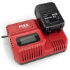 Rýchlonabíjačka FLEX na dobíjanie batérií 10,8 a 18,0 V