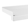 Vonkajšie hliníkové extrudované parapety - biele RAL9016