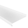 Vonkajšie hliníkové extrudované parapety - biele RAL9016