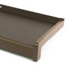 Vonkajšie hliníkové extrudované parapety - svetlý bronz