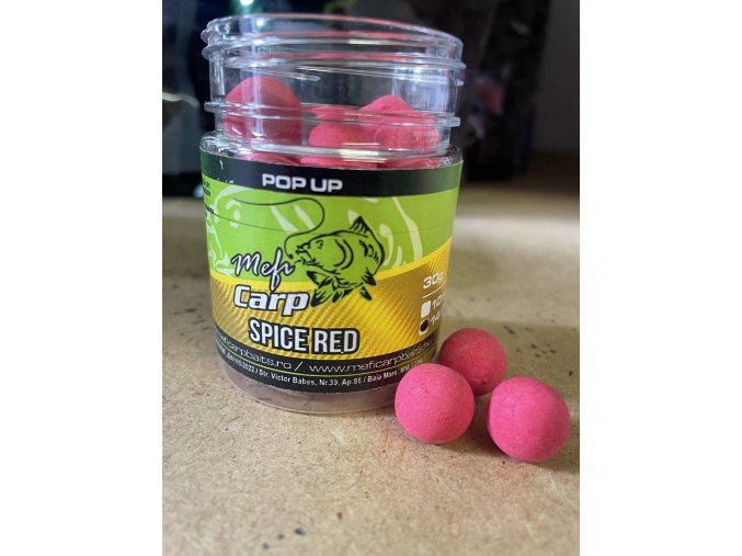 Spice red pop-up
