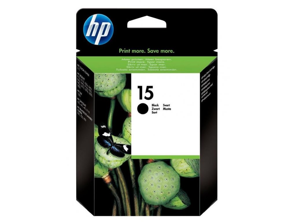 HP (15) C6615DE - ink. náplň černá, DJ 840(5), 9(2)40 originál